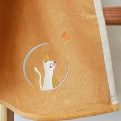 Hot L'oiseau bateau Peignoir chat caramel personnalisable (2-4 ans)