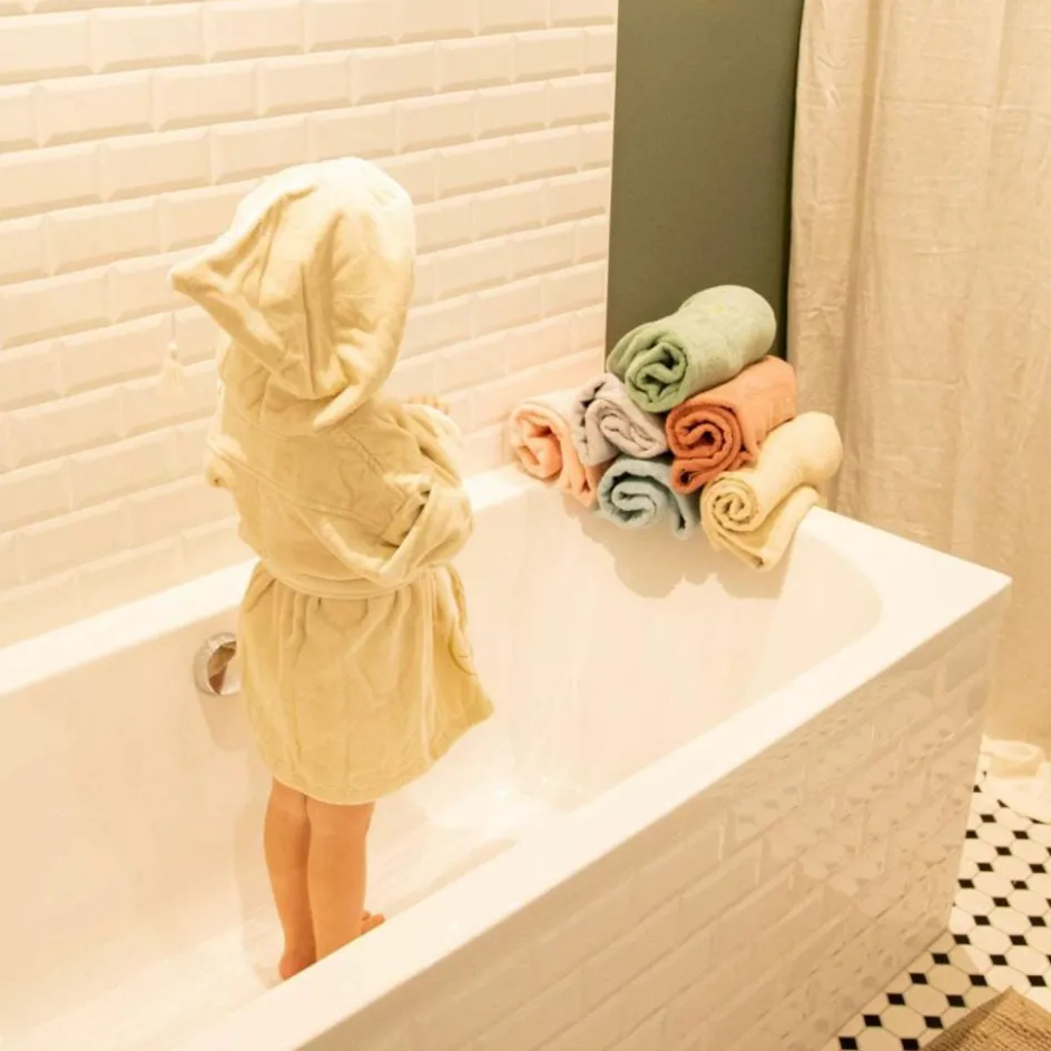 Outlet L'oiseau bateau Peignoir Daim Lin (2-4 ans)