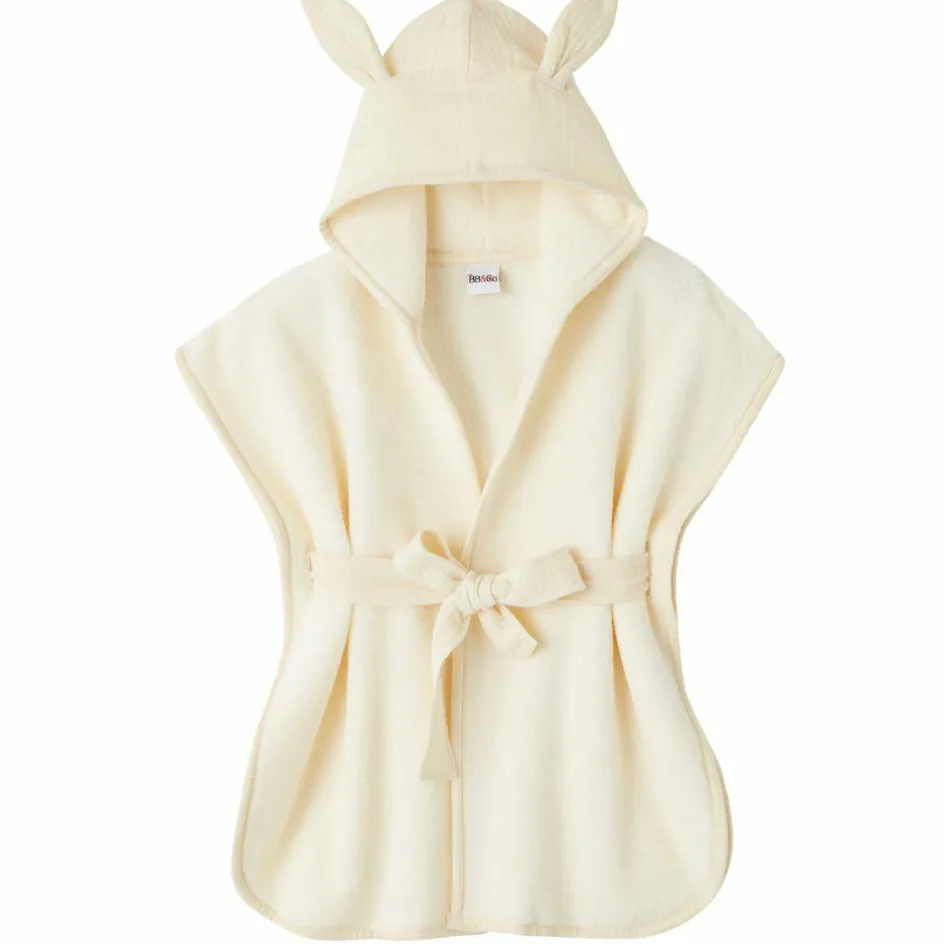 Peignoir de bain Soft bambou mousse de lait (0-2 ans)|BB & Co Clearance