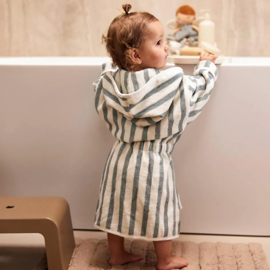 Discount Jollein Peignoir en éponge Stripe Sea Green (1-2 ans)