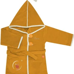 Best L'oiseau bateau Peignoir lion safran personnalisable (2-4 ans)