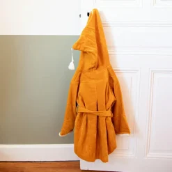 Best L'oiseau bateau Peignoir lion safran personnalisable (2-4 ans)