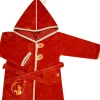 Outlet L'oiseau bateau Peignoir panda roux terracotta personnalisable (2-4 ans)