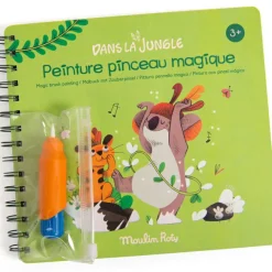 Peinture pinceau magique Dans la jungle|Moulin Roty Outlet