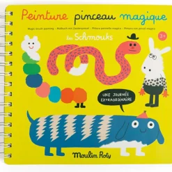Peinture pinceau magique Les Schmouks|Moulin Roty New