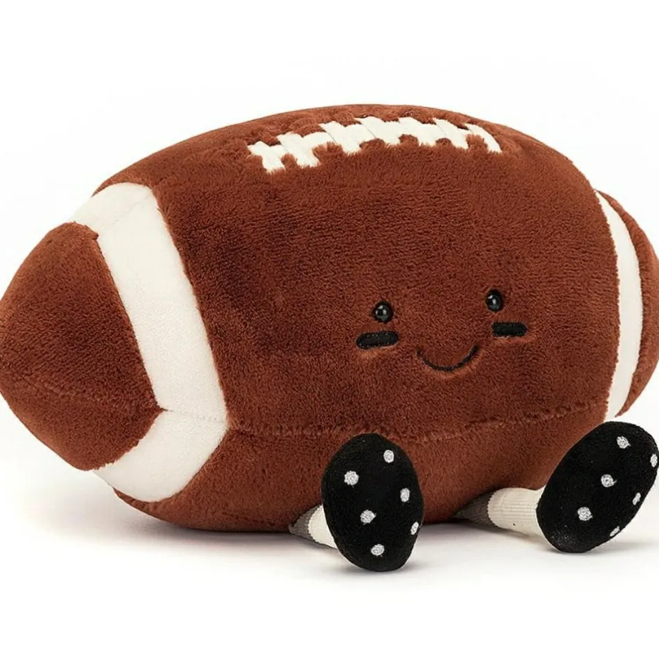 Discount Jellycat Peluche Amuseable Ballon de football américain (28 cm)