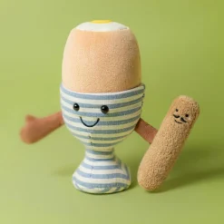 Peluche Amuseable Eggetha l'Oeuf à la coque (16 cm)|Jellycat Hot