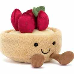 Peluche Amuseable Fleurette la Tarte aux fraises (11 cm)|Jellycat