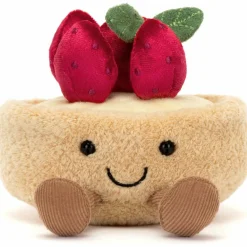 Peluche Amuseable Fleurette la Tarte aux fraises (11 cm)|Jellycat