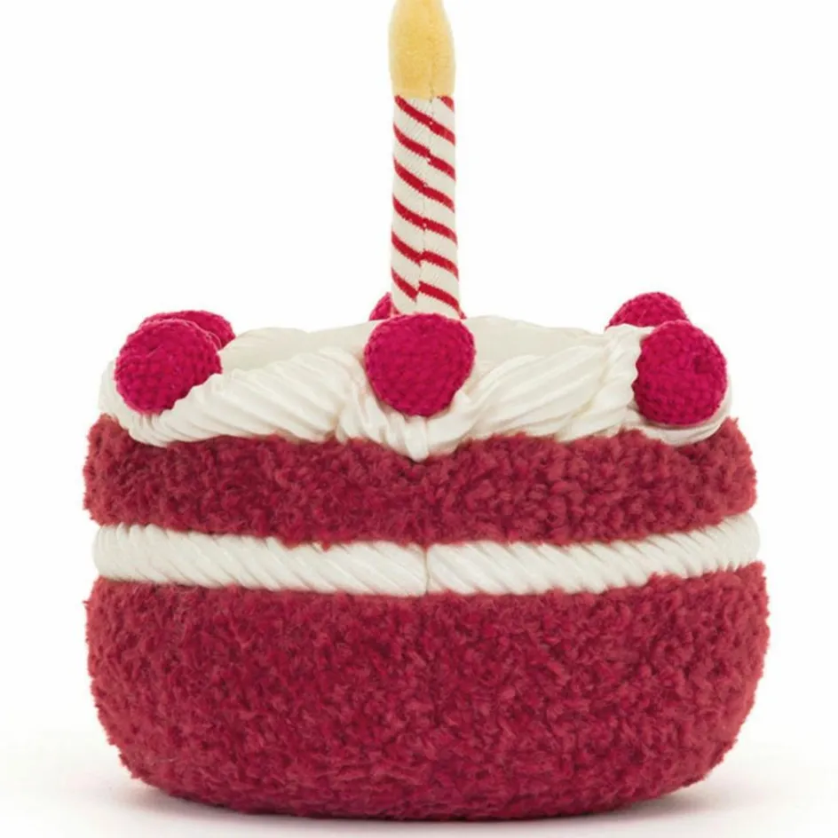 Discount Jellycat Peluche Amuseable Gâteau d'anniversaire Cerise (13 cm)