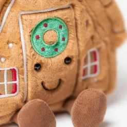 Peluche Amuseable Maison en pain d'épice (22 cm)|Jellycat Clearance