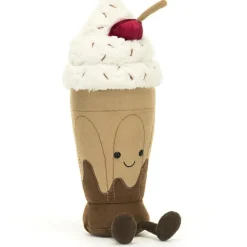 Clearance Jellycat Peluche Amuseable Milkshake au chocolat Marin (27 cm)
