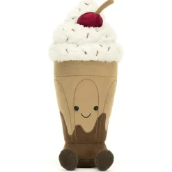 Clearance Jellycat Peluche Amuseable Milkshake au chocolat Marin (27 cm)