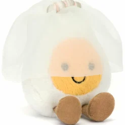 Outlet Jellycat Peluche Amuseable Oeuf à la coque Mariée (14 cm)