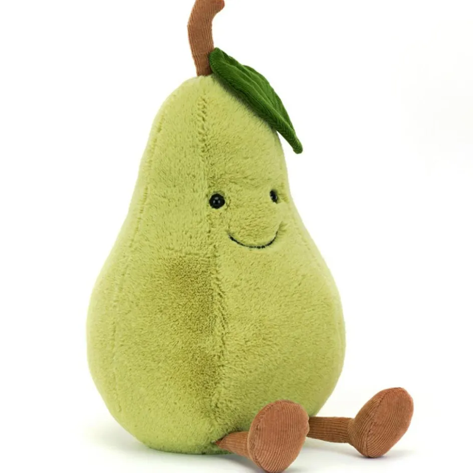 Peluche Amuseable Poire (24 cm)|Jellycat Outlet