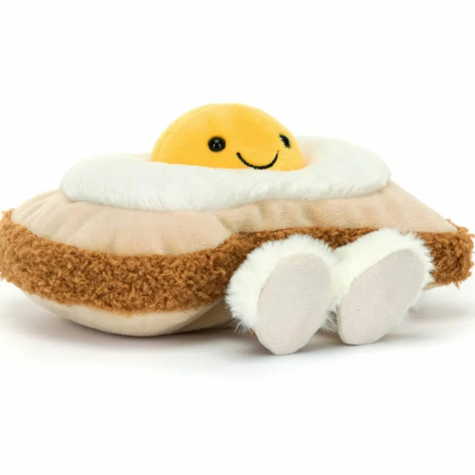 Peluche Amuseable Toast Egglantine sur pain grillé (16 cm)|Jellycat New