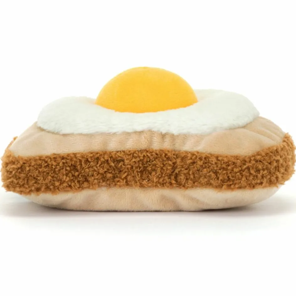 Peluche Amuseable Toast Egglantine sur pain grillé (16 cm)|Jellycat New