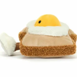 Peluche Amuseable Toast Egglantine sur pain grillé (16 cm)|Jellycat New