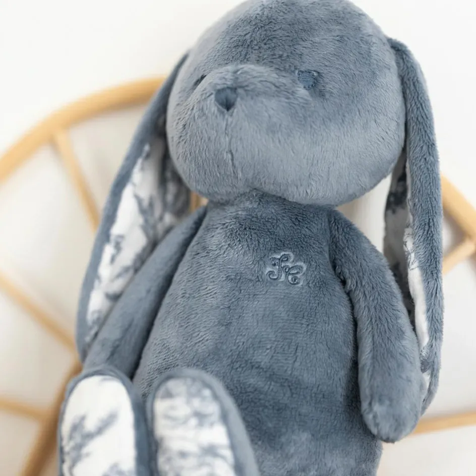 Peluche Augustin le lapin bleu (25 cm)|Tartine et Chocolat Hot