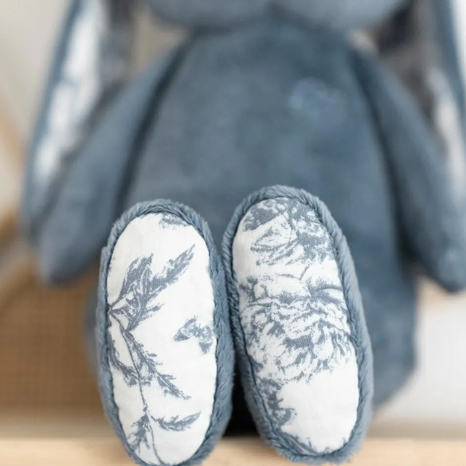 Peluche Augustin le lapin bleu (25 cm)|Tartine et Chocolat Hot