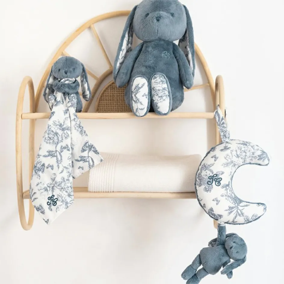 Peluche Augustin le lapin bleu (25 cm)|Tartine et Chocolat Hot