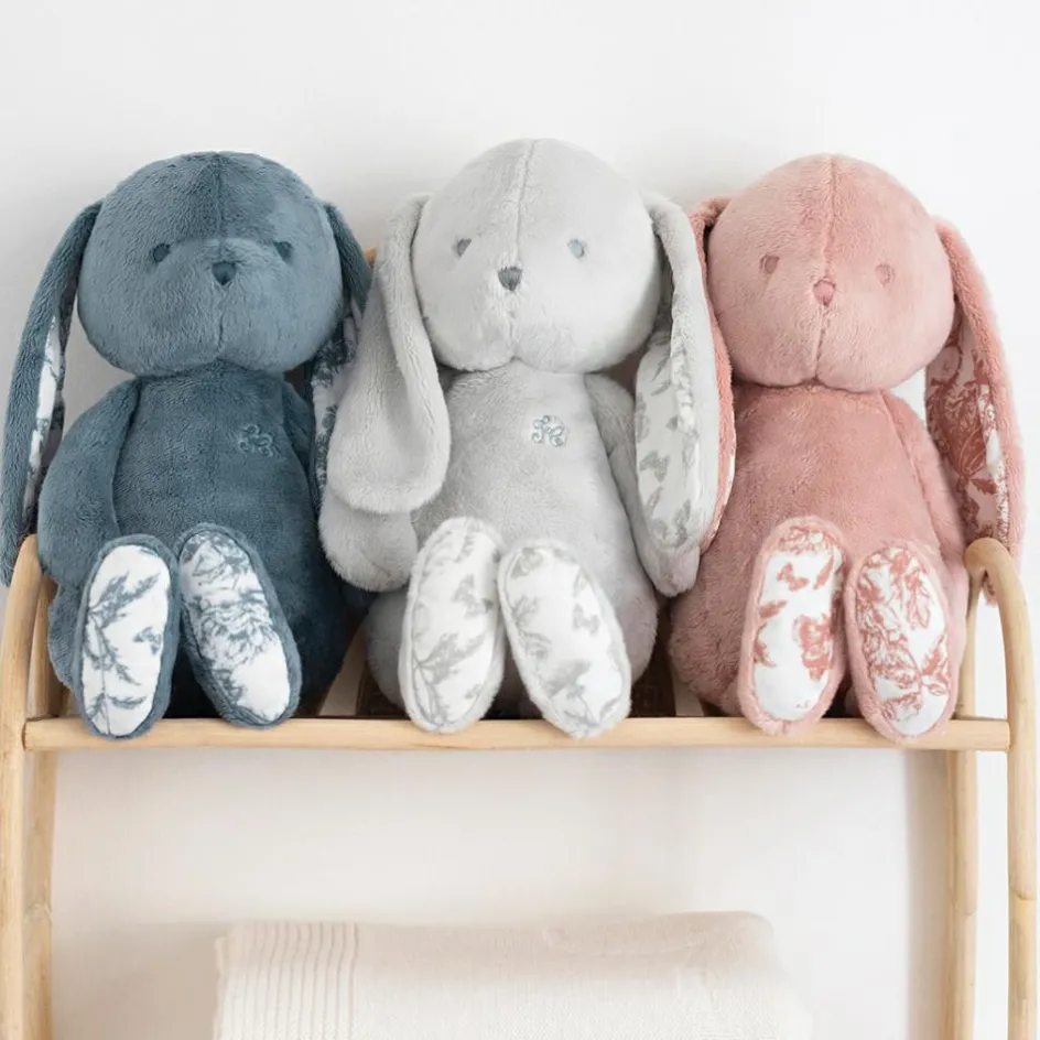 Peluche Augustin le lapin bleu (25 cm)|Tartine et Chocolat Hot