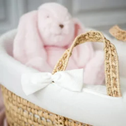 Peluche Augustin le lapin rose (12 cm)|Tartine et Chocolat Best