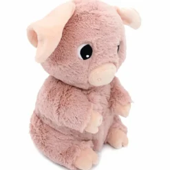 Outlet Les Déglingos Peluche Barbekiou maman et bébé Les Ptipotos Rose (25 cm)