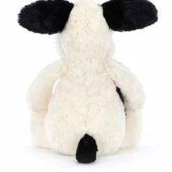 Peluche Bashful Chien noir et crème (31 cm)|Jellycat New
