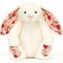 Sale Jellycat Peluche Bashful Lapin en fleurs Crème (18 cm)