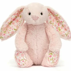 Peluche Bashful Lapin en fleurs Cerise (18 cm)|Jellycat Sale