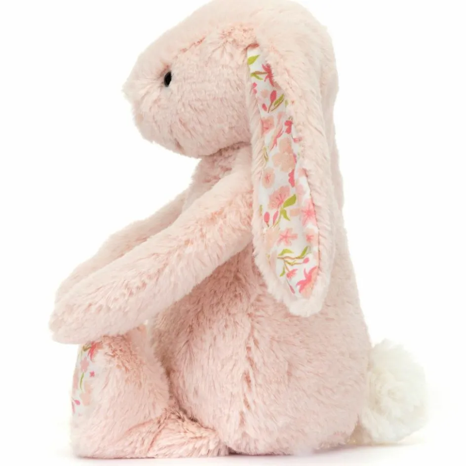 Peluche Bashful Lapin en fleurs Cerise (18 cm)|Jellycat Sale
