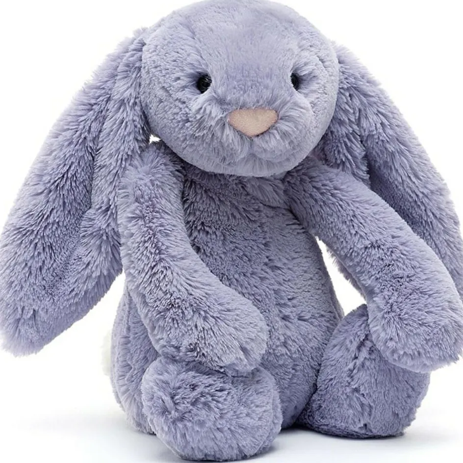 Clearance Jellycat Peluche Bashful Lapin violet (31 cm)