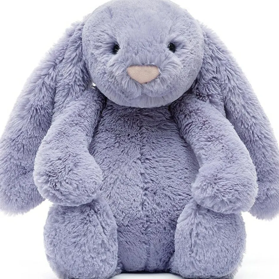 Clearance Jellycat Peluche Bashful Lapin violet (31 cm)