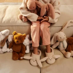 Peluche Berto Rabbit Mist (23 cm)|Liewood Clearance