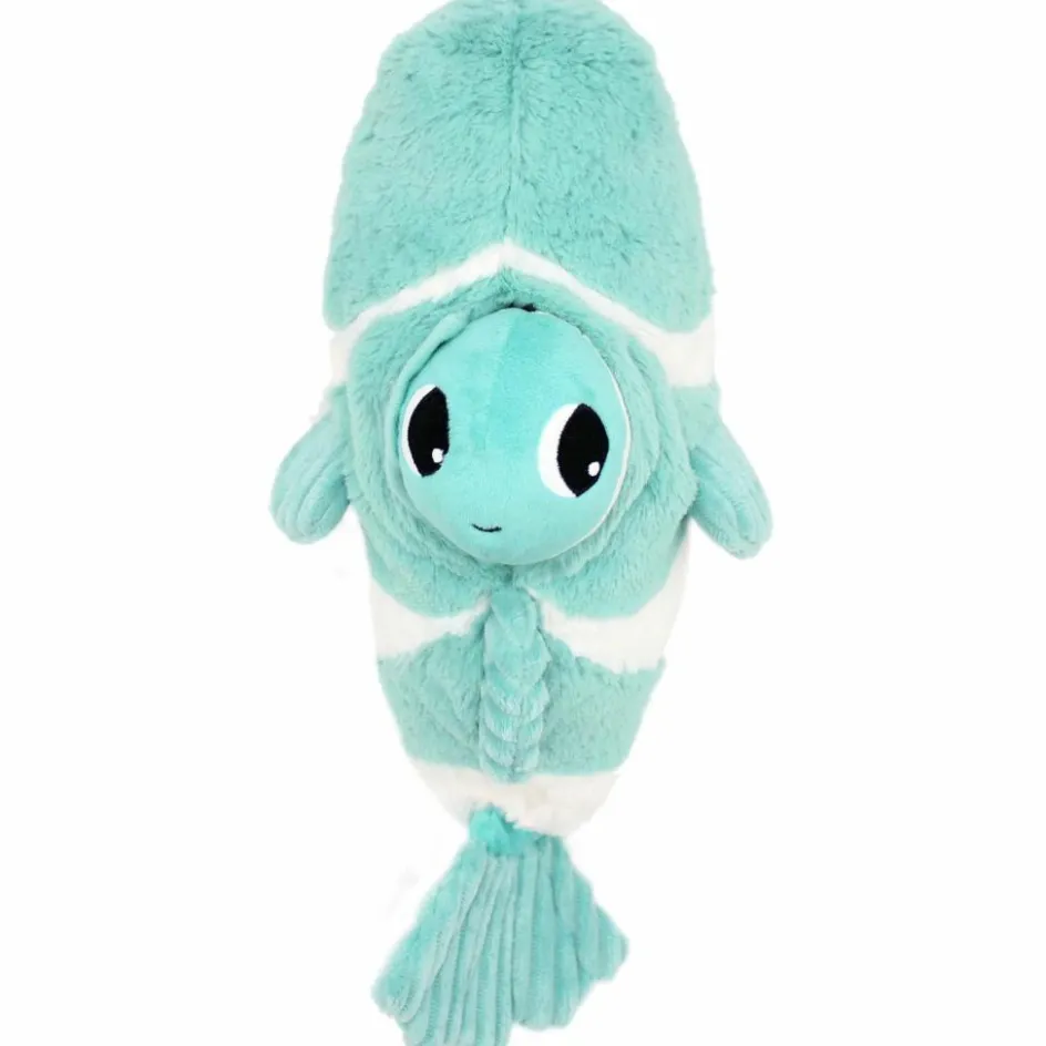 Sale Les Déglingos Peluche Bigou maman et bébé Les Ptipotos Aqua (38 cm)