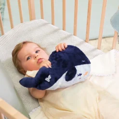 Best Kaloo Peluche bouillotte bien-être baleine Petit calme (17 cm)