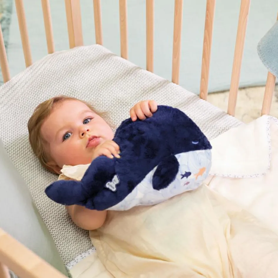 Best Kaloo Peluche bouillotte bien-être baleine Petit calme (17 cm)