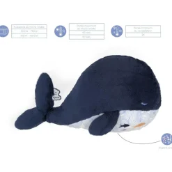 Best Kaloo Peluche bouillotte bien-être baleine Petit calme (17 cm)