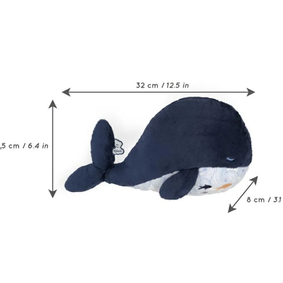 Best Kaloo Peluche bouillotte bien-être baleine Petit calme (17 cm)