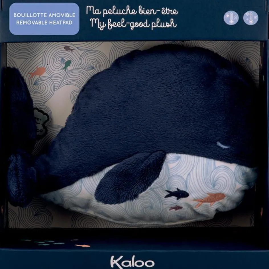 Best Kaloo Peluche bouillotte bien-être baleine Petit calme (17 cm)