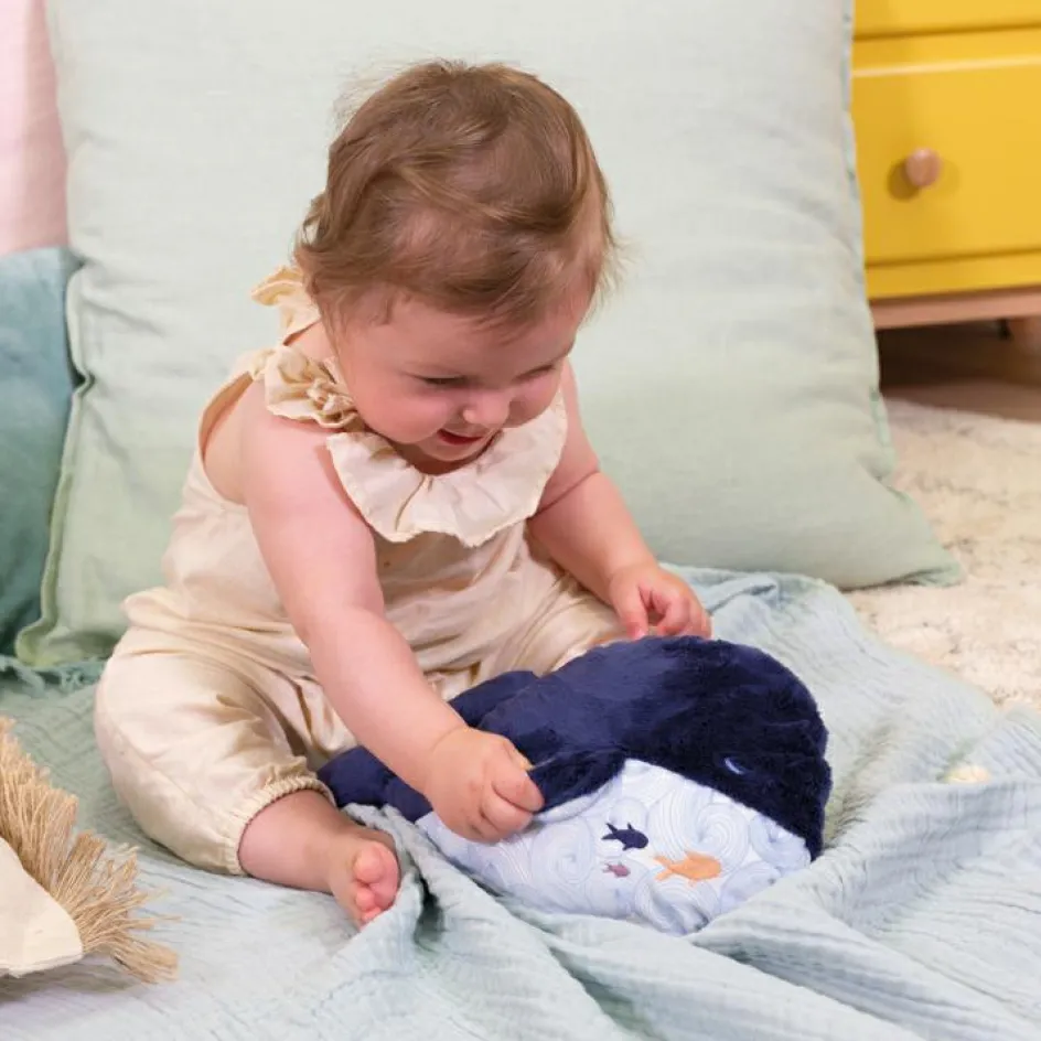 Best Kaloo Peluche bouillotte bien-être baleine Petit calme (17 cm)
