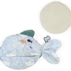 Peluche bouillotte bien-être poisson Petit calme (25 cm)|Kaloo Hot