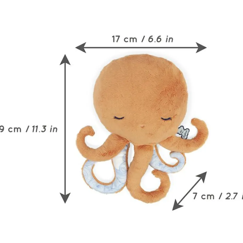 Peluche bouillotte bien-être poulpe Petit calme (28 cm)|Kaloo Hot