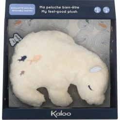 Peluche bouillotte bien-être Ours Petit calme (15 cm)|Kaloo Online