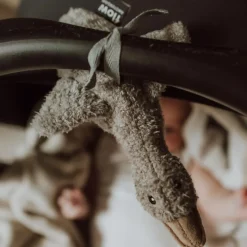 Peluche bruit blanc à suspendre Liva gris|FLOW Discount