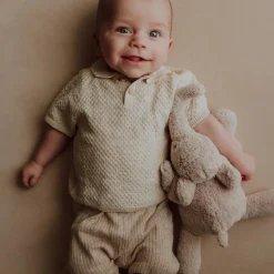 Online FLOW Peluche bruit blanc George l'éléphant beige