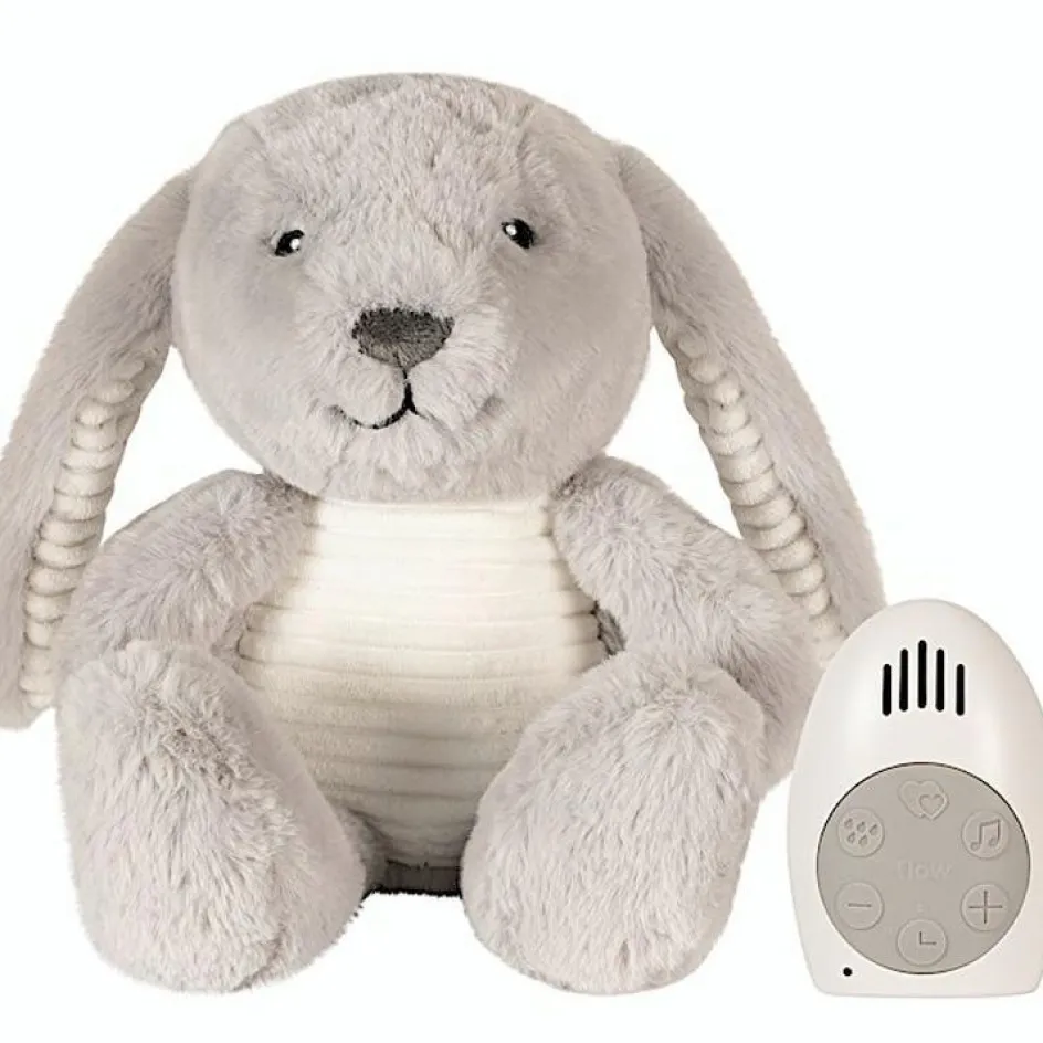 Peluche bruit blanc Milo le lapin gris|FLOW Clearance