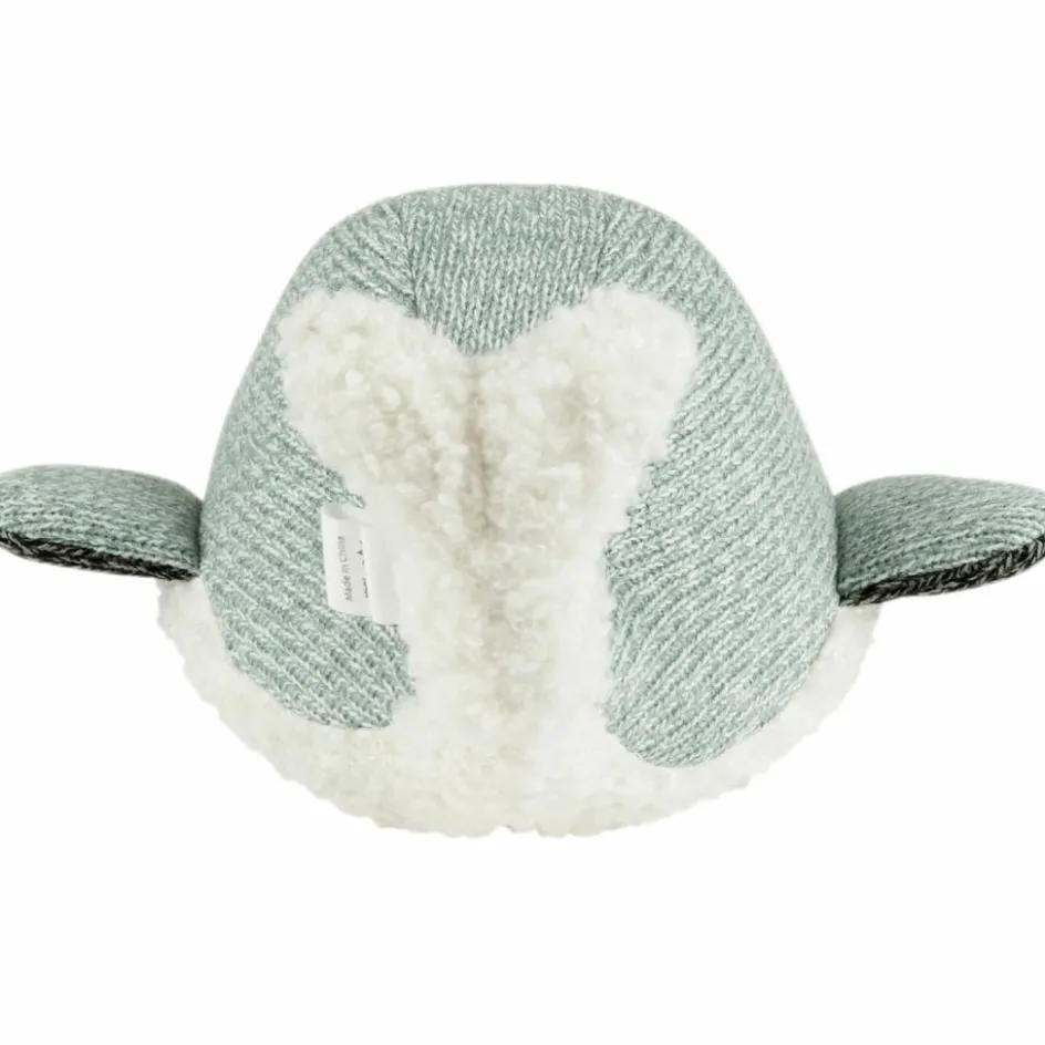 FLOW Peluche bruit blanc rechargeable baleine Moby vert