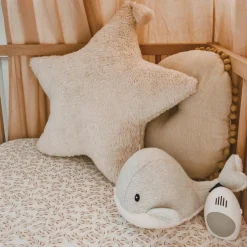 Peluche bruit blanc rechargeable baleine Moby gris|FLOW Outlet